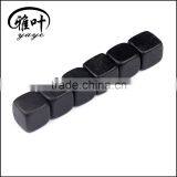 20mm Wholesale Ice Cube Whisky Stones Black Basalt Whisky Stones Bar Accessories Ice Cube Whisky Stones thumbnail-3