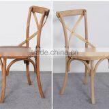 Nature Wood Cross x Back Dining Chair thumbnail-3