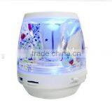 Handfree Stereo Bluetooth Wireless Liquid Speaker Support TF Card thumbnail-5