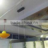 30w Black 3000k Warm White 1000mm Slim Pendant Linear thumbnail-4