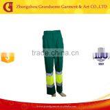 High Quality Safety Working Pants With Reflective Tape Chinese Manufacturer
