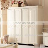 classical white solid wood walk in closet standard size JZW023