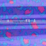 Blue Red Mesh Spandex Nylon 4070 Elastic Print Fabric Used Clothing thumbnail-3