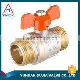 Factory Stock Brass Ball Valve Price TMOK Brand Size 1/2'' to 1'' BSP Thread Iron Handles With Pvc Credit Insurance Support Quality Choice thumbnail-6
