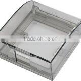 Wholesaler Wallpad for Wall Switch Socket Outlet 86 Type Black With Flower Design Waterproof Electrical Plastic Box Enclosures thumbnail-1