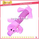 T0C07 Pig Duck Elephant Super Soft Short Plush Pet Sound Toy,dog chew toy,Dog Toy for sale