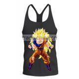Dragonball Train Insaiyan Goku Printing Gym Singlet for Men thumbnail-2