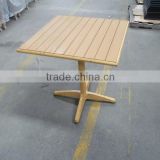 Bamboo coffee table, outdoor furniture garden set, polywood table