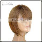 Wholesale Silky Straight Bob Cut Human Hair Short Bob Lace Front Wig thumbnail-5