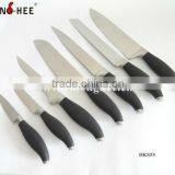 7 Pcs Kitchen Knife With Grip Non-slip Handle thumbnail-1