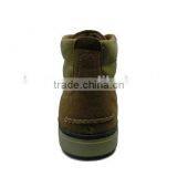 New Model Factory Mens Beige Nubuck Leather Boots thumbnail-4