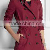2015 Autumn/winter Woman Long Sleeve Stylish Trench Coat Women SYA15058 thumbnail-2
