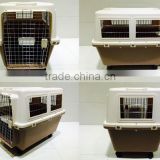 Pet Products Plastic Dog Crate with double spring strainless steel door                        
                                                Quality Choice