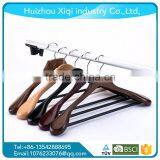 dark color wholesale wooden clothing hangers