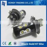 Black-top Led Car Fog Light h7 Headlight 50w thumbnail-1