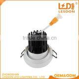 High Quality Commercial Lighting Aluminum 5w 12w 20w 25w Cob Led Ceiling Recessed Down Light thumbnail-6