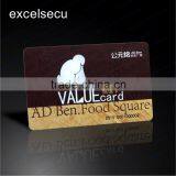 ESECU Wholesale Offset Printing Custom Made PVC Top-up Prepaid Smart Card for Canteen Dining