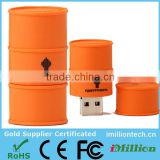 Custom OEM/ODM oil drum usb flash drive