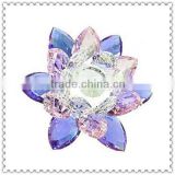 Customized Colorful Crystal Lotus Toy for Wedding Souvenir