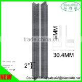Two Hole Centre Distance 2" Hidden Rail/track Metal Upright thumbnail-2