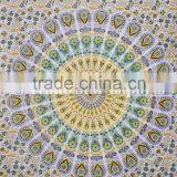 Queen Indian Ombre Mandala Ethnic Gypsy Wall Art Hippie Boho Cotton Home Decorative Tapestry thumbnail-3