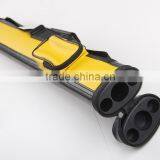 Modern Design 1/2 Leather Cue Bag .1/2 Hard Tube Pool Cue Stick Case. 1B2S One Butt Two Shafts. thumbnail-1