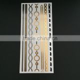 WMT-103 The Middle East Style Metallic Flash Tattoo Sticker