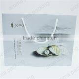 Wholesale Eco-friendly Luxury Black Paper Handbag of New Design for Gift thumbnail-4