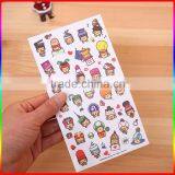 Clear Removable Children Die Cutted Vinyl PVC Sticker thumbnail-2