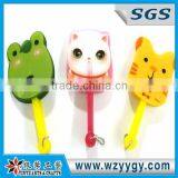 Green White Orange Hand Fans thumbnail-1