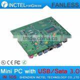 8G RAM 64G SSD 1TB HDD Fanless Mini Desktop PC Computer HTPC Intel Celeron 1037U Dual Core Ultra Thin Aluminium PC Computer thumbnail-6