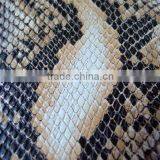 PVC Synthetic Leather With Embossed Snake Grains for Bags thumbnail-4