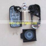 High Quality Che 3 Button Flip Converted Key Shell (HU100) thumbnail-3