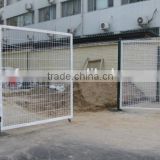 Wire mesh fence metal fence gate