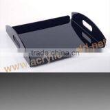 Round Acrylic Drink Service Tray/ Acrylic Dust Cover/ Acrylic Serving Tray thumbnail-6