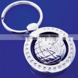 Earth-friendly Keyring Key Buckle Keyholder Globe Custom Keychain thumbnail-2