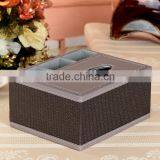Wholesale Multi-functional Storage Boxes, Tissue Boxes, Luxury Leather Business Office Pencil Case thumbnail-3