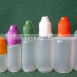 10ml 30ml Empty Round PE e Liquid Bottle for e Juice Oil With Tamperproof Cap thumbnail-2