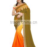 Surat Hot selling weightless padding embroidery sarees