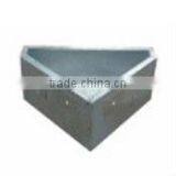 Triangular Sheet Iron Feed Trough For Pig