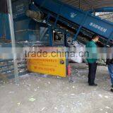 Carton Baler/ Automatic Carton Baling Press Machine/ Horizontal Carton Baler thumbnail-2