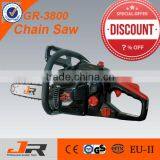 Sale Promotion 38cc Black Chainsaw/Chain Saw thumbnail-3