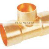 PartsNet Copper Fitting Parts Copper Tube Coupling With Roll-stop CxC thumbnail-1