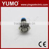 LA16JS 16mm Momentary/alternate Stanless Steel/brass Crust Material 3A/250VAC 5 Pin Metal Button Push Button Switch thumbnail-1