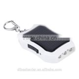 Mini USB solar powerbank solar blinking keychain with powerbank