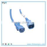 Color Cords CPU/PDU Power Cord - C14 to C13 - 10 Amp - Blue thumbnail-2