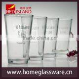 New Design 16oz Clear Tumbler Glass Cup for Drinking and Juice thumbnail-5