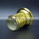 Golden Plastic Bottle Screw Cap Wholesale thumbnail-2