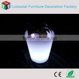PE Plastic Small LED Lights Flower Vases thumbnail-4
