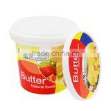 1L IML Plastic Butter Cup,Butter Box Online,Round Butter Container With Handle. thumbnail-3